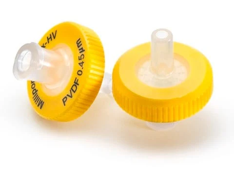 Imagem de referência de FILTRO DE SERINGA MILLEX HV PVDF 0,45UM 13MM NAO EST. SLHVX13NL – 100UN/CX
