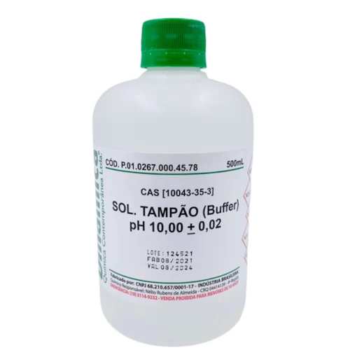 Imagem de referência de SOL. TAMPAO (BUFFER) PH 10,00 – 500ML