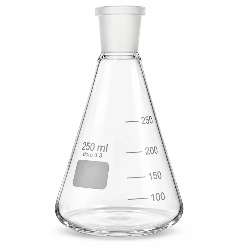 Imagem de referência de FRASCO ERLENMEYER C/ JUNTA ESMER. 24/40 – 500ML