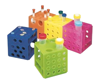 Imagem de referência de RACK CUBO EM PP P/ TUBOS E MICROTUBOS K30-044