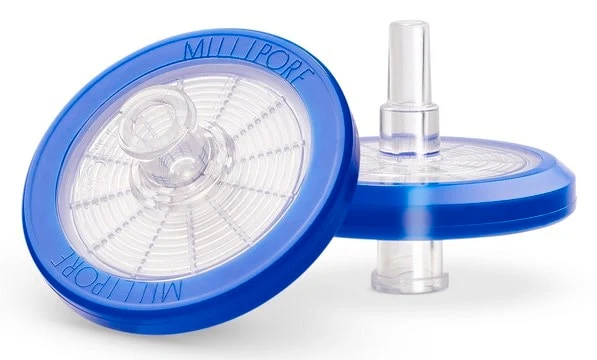Imagem de referência de FILTRO DE SERINGA MILLEX GS MCE 0,22UM 33MM EST. SLGSR33SB – 250UN/CX