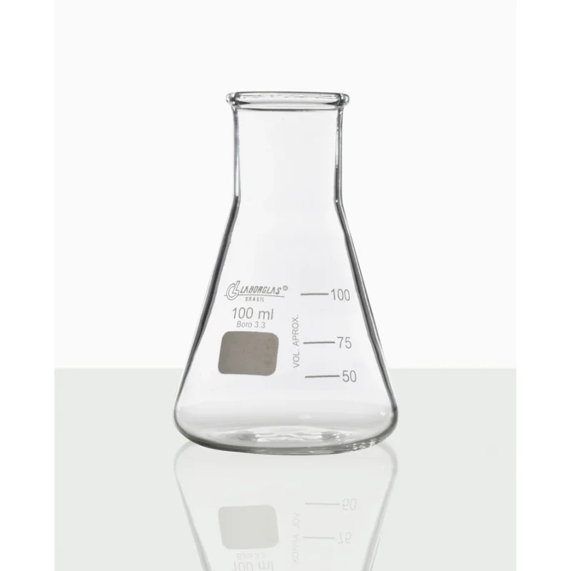 Imagem de referência de FRASCO ERLENMEYER BC ESTREITA – 100ML