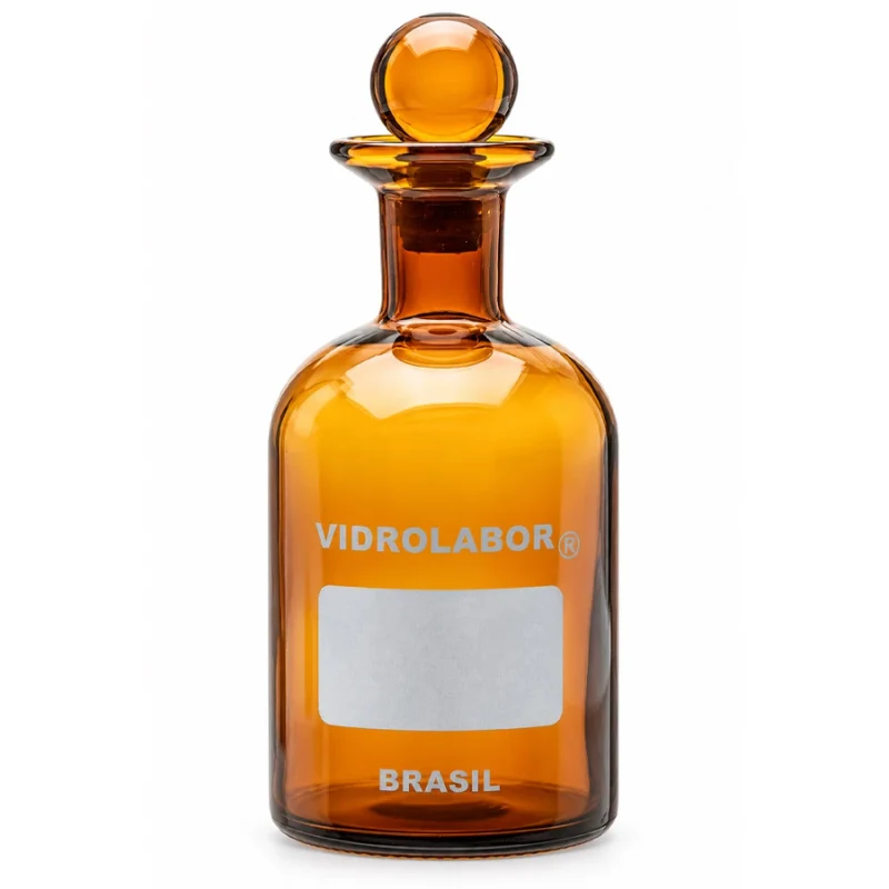 Imagem de referência de FRASCO DBO AMBAR AFERIDO C/ ROLHA N°19 – 300ML