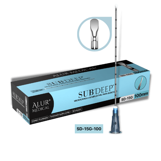 Imagem de referência de Microcânula para Subcisão SubDeep 15G-100mm (Caixa com 10 unidades)