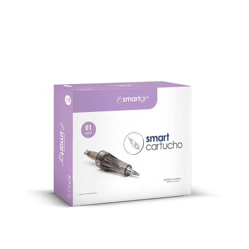 Imagem de referência de Cartucho Smart Pen Preto (01 Agulha) – Caixa com 10 unidades