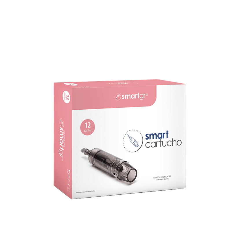 Imagem de referência de Cartucho Smart Pen Preto (12 Agulhas) – Caixa com 10 unidades