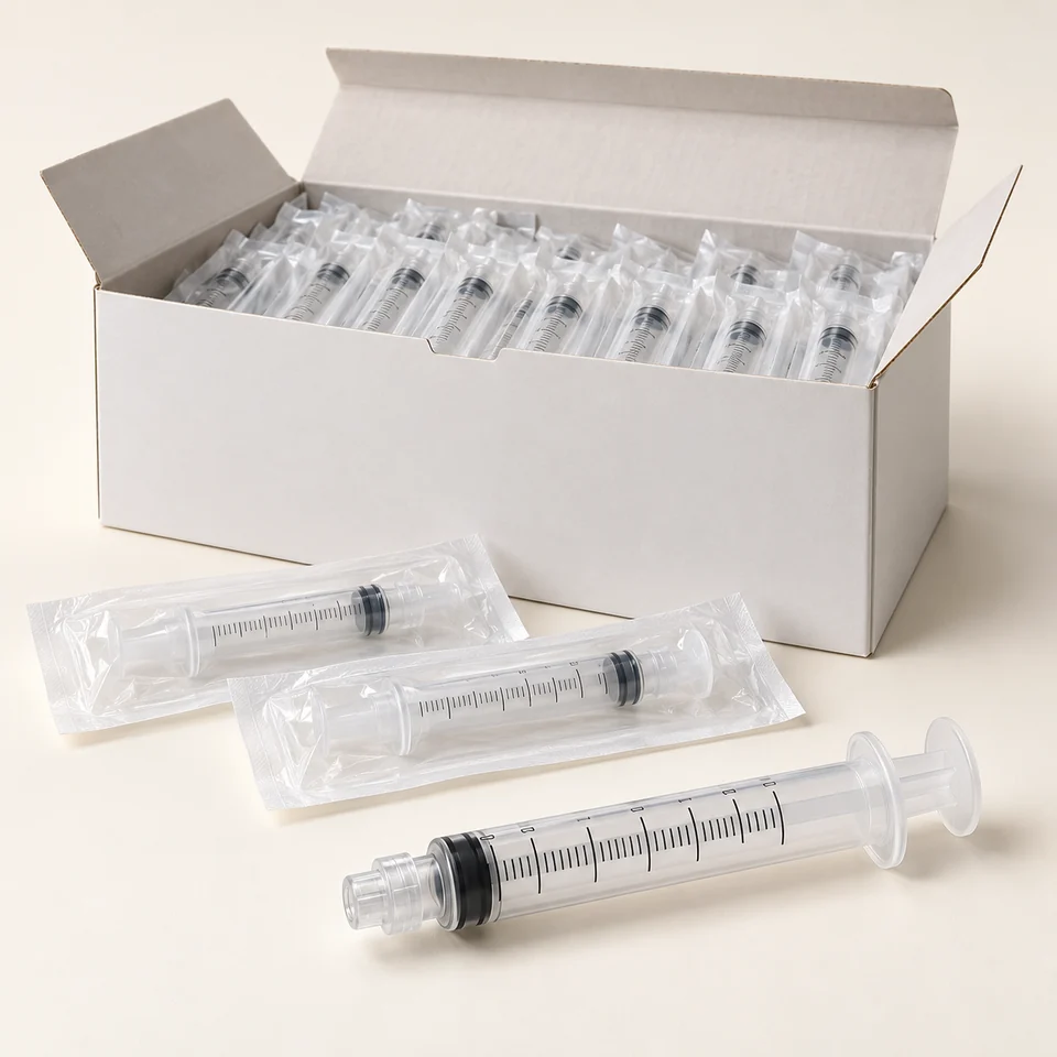 Imagem de referência de Seringa descartável 10 ml · Luer Lock